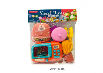 Набор посуды арт. DS218 Микроволновка, мультиварка, продукты в пак.•