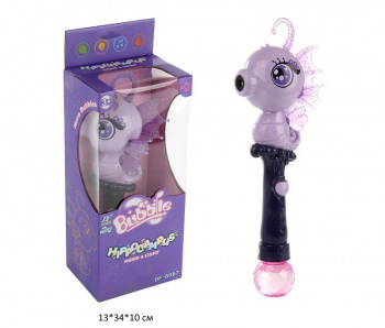 Генератор арт. DF-6067 Морской конек и мыльные пузыри, свет, звук в кор.•_