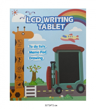 Планшет для рисования арт. 20562 "Супертранспорт" на батар. в кор.)