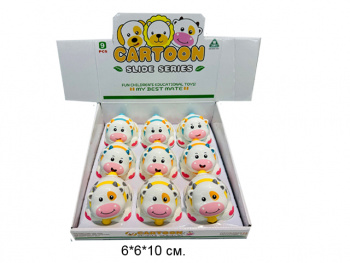 Зав. корова арт. 558-18 Белая (9 шт.) шоубокс•