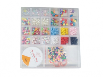 Набор для плетения арт. AR2617 Бусины, бисер в кор.= Набор для плетения арт. AR2617 Бусины, бисер в кор.=