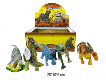Динозавр арт. D6019 Фигурка в ассортименте (10 шт.) шоубокс• Динозавр арт. D6019 Фигурка в ассортименте (10 шт.) шоубокс•