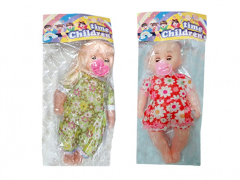 Пупс арт. 147 Закрываются глазки, с соской, 17 см в пак.= Пупс арт. 147 Закрываются глазки, с соской, 17 см в пак.=