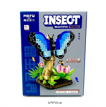 Конструктор арт. MY97128 Бабочка 466 дет. в кор._ Конструктор арт. MY97128 Бабочка 466 дет. в кор._