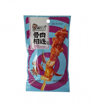 Соевое мясо арт. 070211 Пшеничный Острый шашлык на шпажке 23 г 30 шт. упаковка;'#*