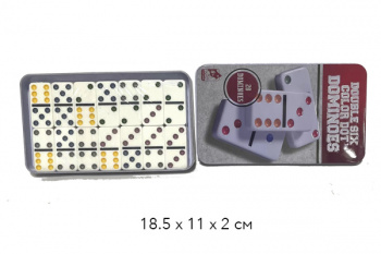 Домино арт. 5010T/3896V В металлической коробке_/30 шт./ Домино арт. 5010T/3896V В металлической коробке_/30 шт./